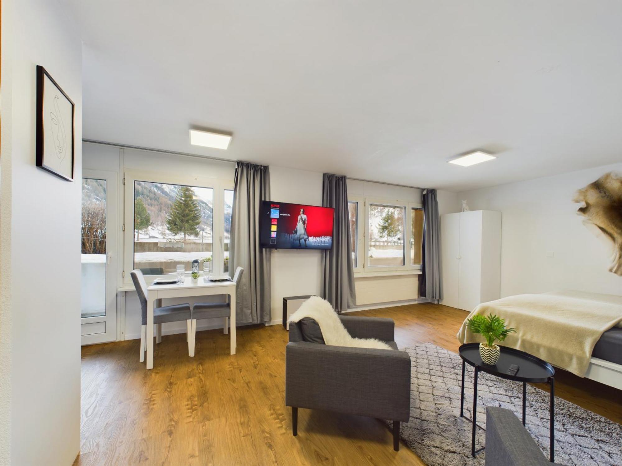 Breathtaking View Apartment Near Zermatt With Parking Täsch Esterno foto